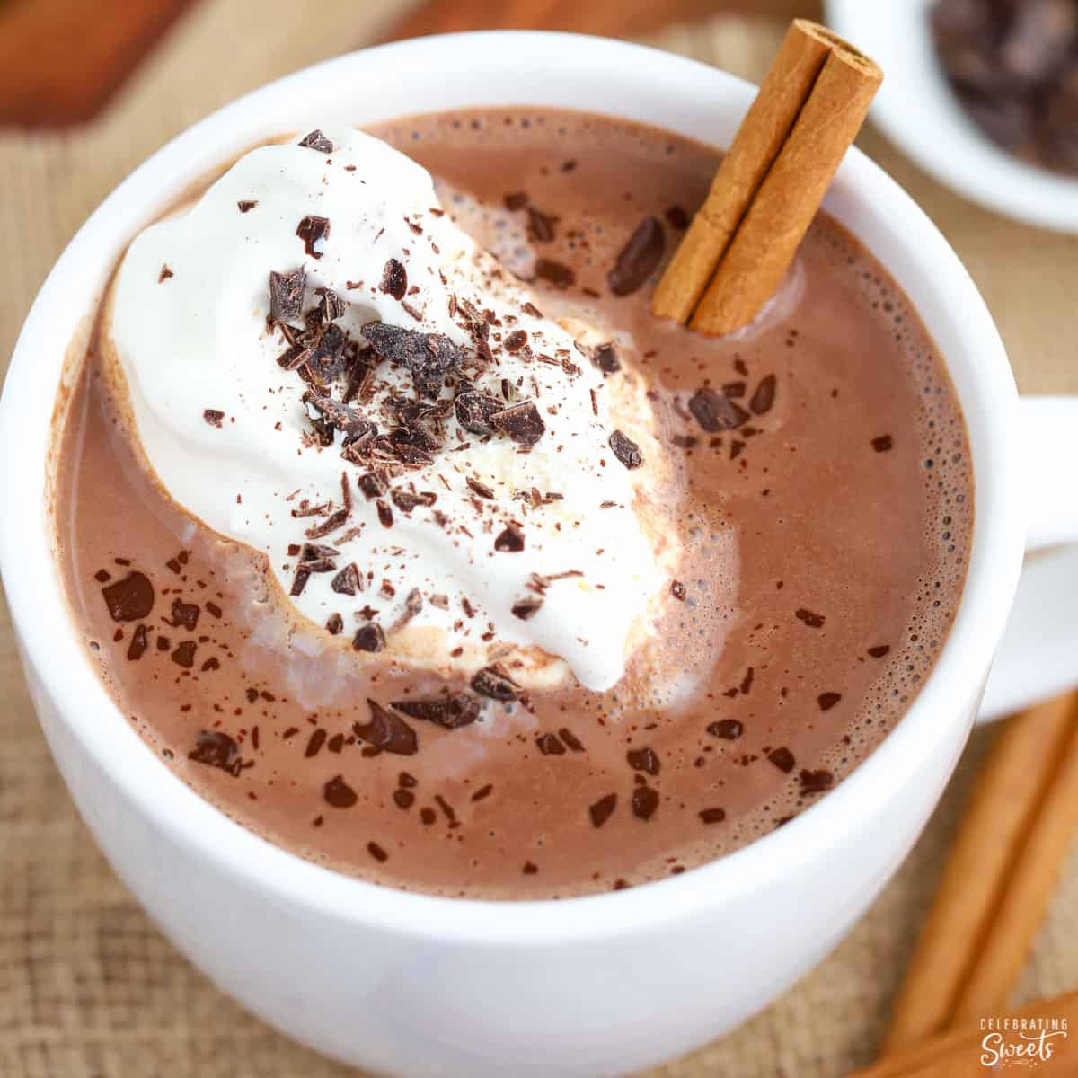 Custom Double Chocolate - Hot Chocolate