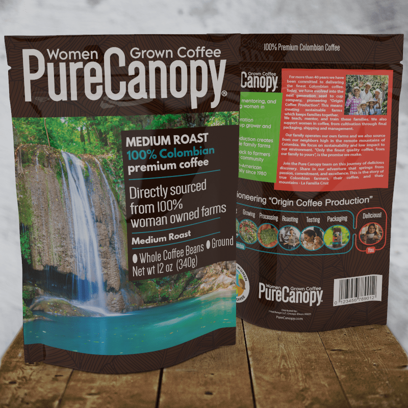 Pure Canopy - Tueste oscuro medio